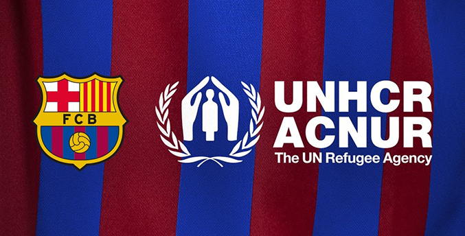 Barcelona lucirá el logotipo de Acnur en su camiseta