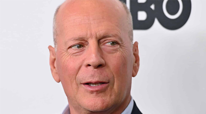 Bruce Willis se retira temporalmente de la actuación tras ser diagnosticado de afasia