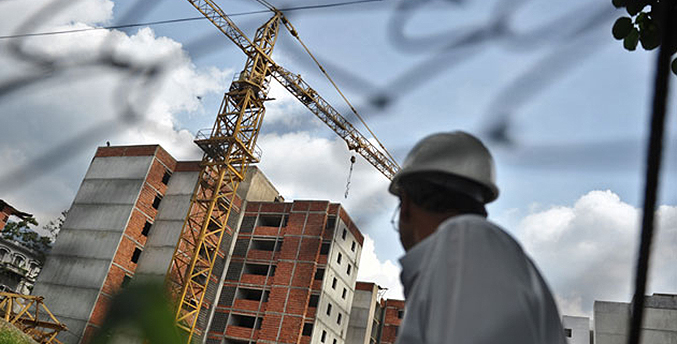 Sector construcción no experimenta crecimiento en 2022