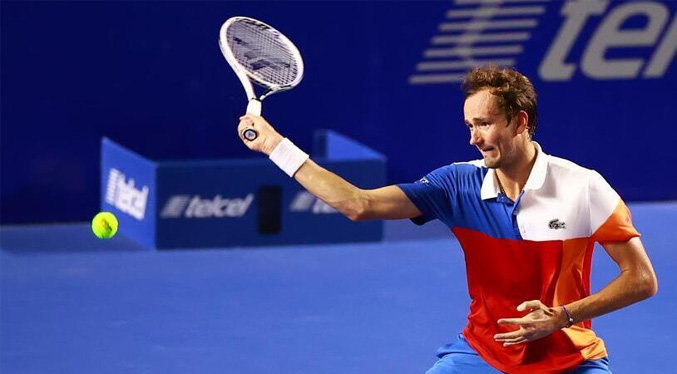 Ruso Daniil Medvédev asume el liderato de la clasificación ATP