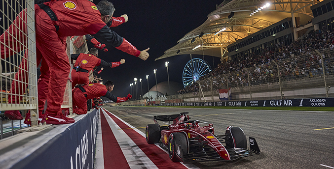 Leclerc le da a Ferrari su primera victoria de la temporada