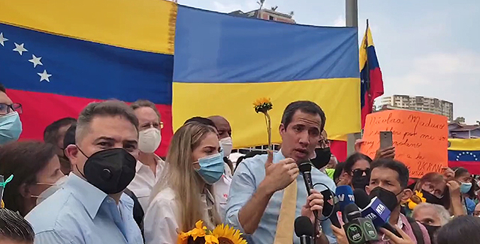 Juan Guaidó le dice a la UE que «es momento de acción» ante guerra en Ucrania
