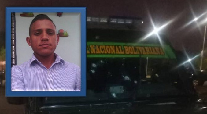 Matan en emboscada a un guardia nacional en Carabobo