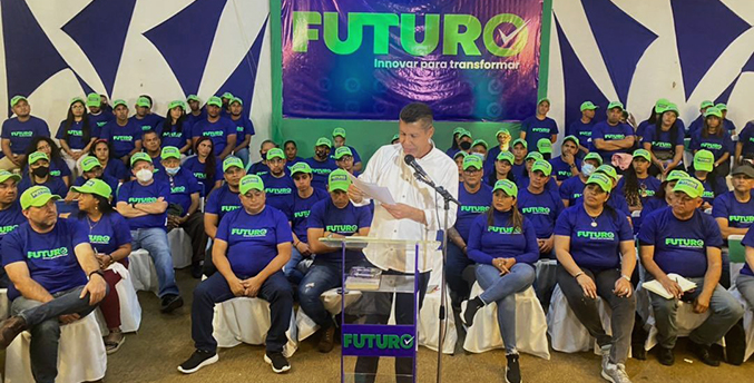 Henry Falcón presenta Futuro, su nuevo partido político