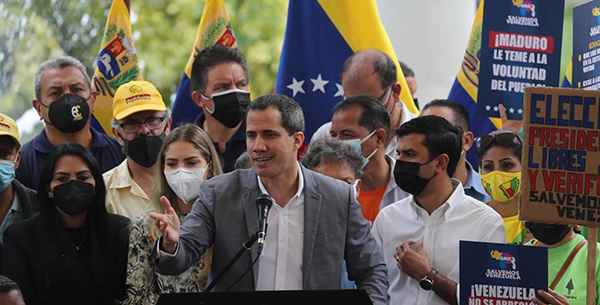 Guaidó asegura que mantiene comunicación «rutinaria y habitual» con EEUU y la UE