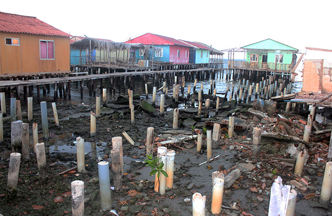 Santa Rosa el pueblo de agua en Maracaibo que se niega a hundir en el Lago