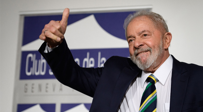 Lula confirma que volverá a competir por la presidencia de Brasil