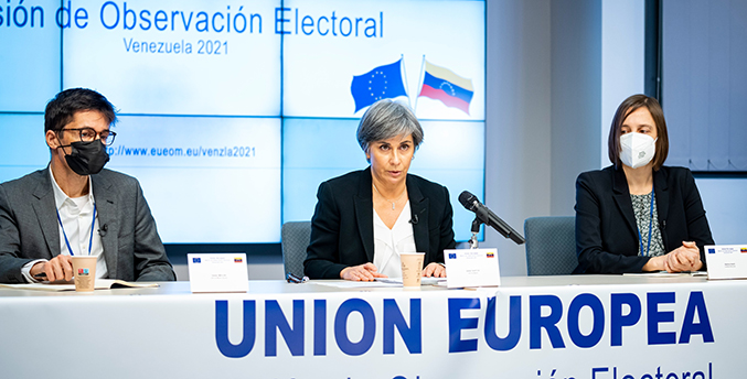 UE espera que recomendaciones mejoren condiciones electorales en Venezuela