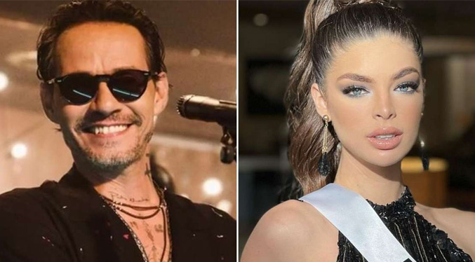 Marc Anthony y Miss Paraguay 2021 encienden las redes tras darse un beso (Video)