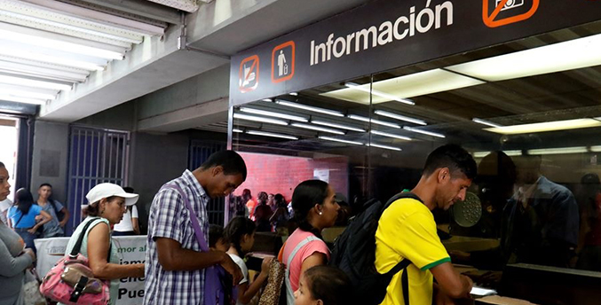 Metro de Caracas cobrará pasajes por punto de venta y biopago