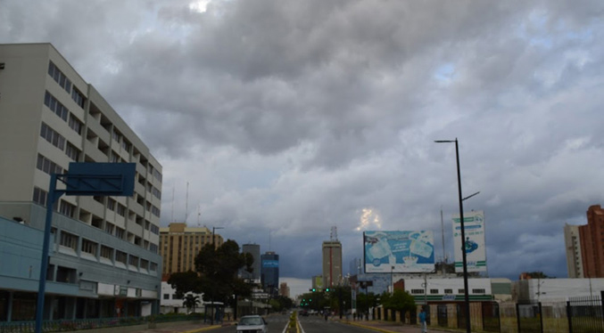 Inameh pronostica áreas nubladas en zonas del este de Zulia