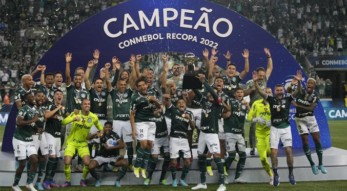 Palmeiras vence al Athlético y conquista Recopa Sudamericana