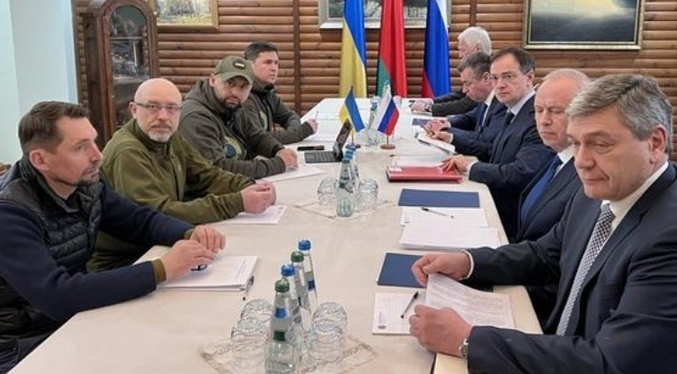 Negociaciones entre Rusia y Ucrania terminaron con pequeños avances