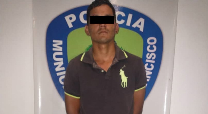 Polisur detiene a señalado por violencia de género