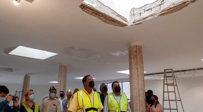 Alcaldía de Maracaibo inicia los trabajos de recuperación del Centro de Bellas Artes