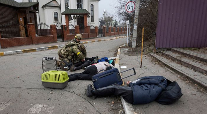 Asesinan a una madre y sus dos hijos cuando trataban de huir de Ucrania