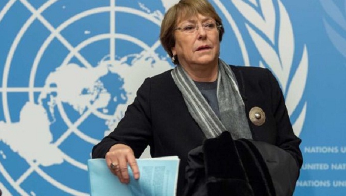 Bachelet denuncia destrucción casi total de un pueblo en el este de Ucrania
