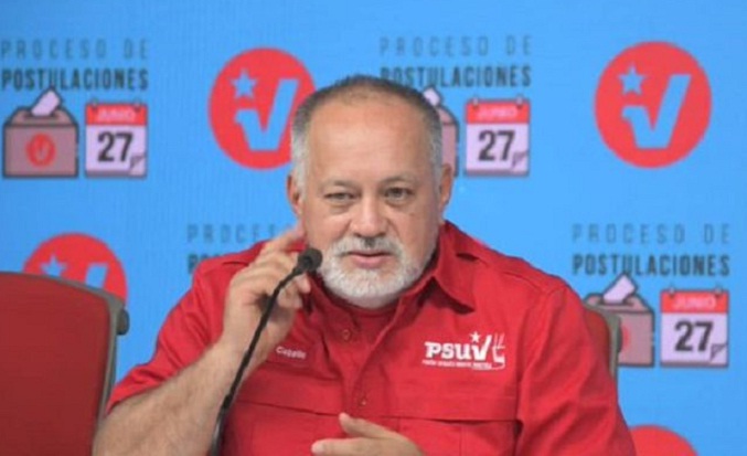 Diosdado Cabello: No nos extraña que mañana la UE pida una reunión con Maduro