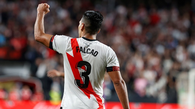 Falcao no jugará con el Rayo frente al Atlético de Madrid