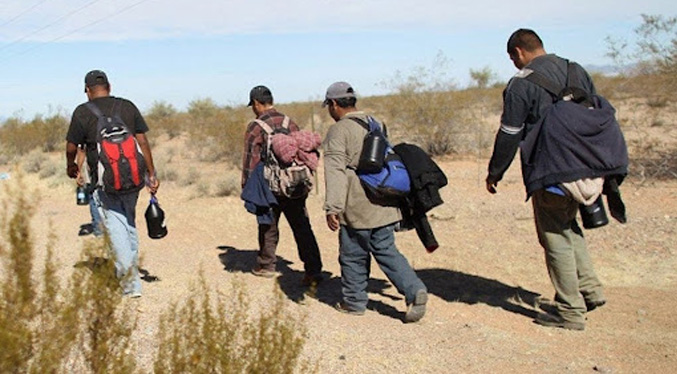 Aumentan cruces de migrantes en frontera sur de EEUU