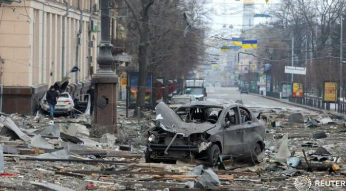 Más de 13 millones de ucranianos no pueden escapar de zonas de conflicto