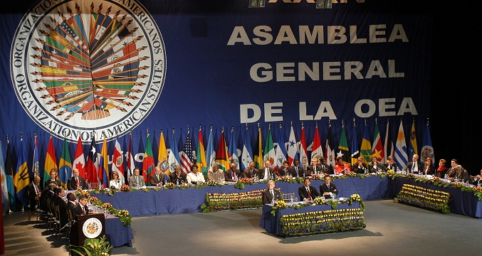 Asamblea General de la OEA se celebrará en Lima del 5 al 7 de octubre
