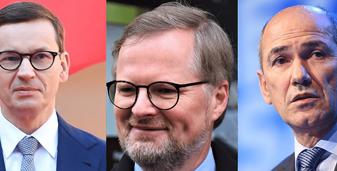 Primeros ministros polaco, checo y esloveno viajarán a Kiev