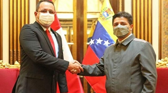 Venezuela formaliza relaciones diplomáticas con Perú