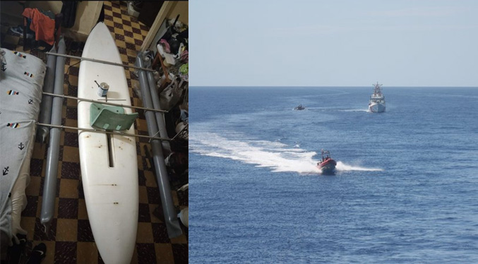 La Guardia Costera de los EEUU suspende búsqueda de cubanos que emigraron en tabla de surf