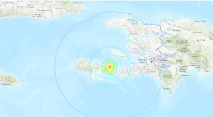 Terremoto de 5.1 en Haití deja varios heridos