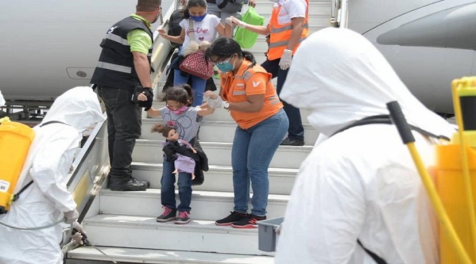 Ejecutivo anuncia la repatriación de 250 venezolanos desde Perú