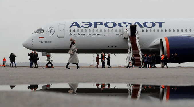 La UE incluye a Aeroflot y otras 20 aerolíneas rusas en su lista negra
