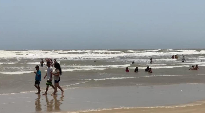 Caimarechico es una de las playas más visitada en esta temporada