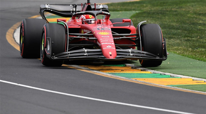 Leclerc, por delante de Verstappen en los segundos ensayos libres de Melbourne
