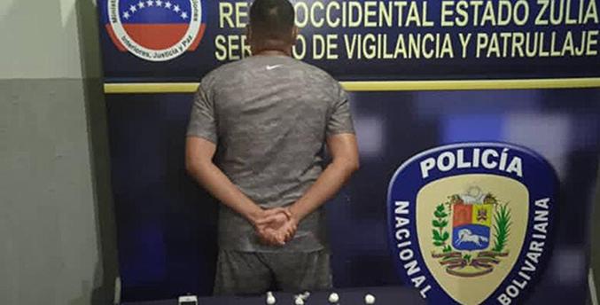 PNB detiene a microtraficante con 26 envoltorios de cocaína