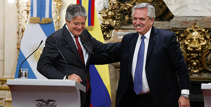 Lasso propone emular a UE con una «gran zona de libre comercio» en América Latina