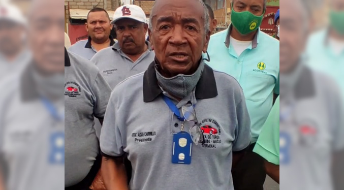 Protestan en el terminal de Maracaibo afectación de los «conductores piratas» hacia la Guajira