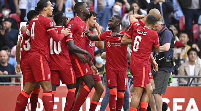 El Liverpool pasa a la final de la Copa de Inglaterra al derrotar al Manchester City