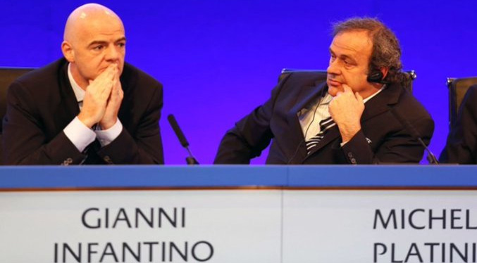 Platini denuncia a Infantino por tráfico de influencias