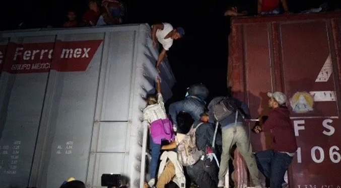 Un total de 41 migrantes interceptados cuando viajaban hacinados en México