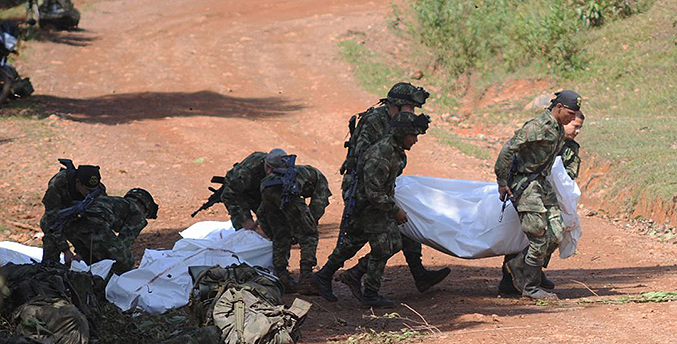 Al menos seis soldados muertos en ataque en el noroeste de Colombia