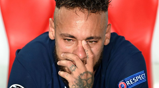 Neymar es nombrado como el mayor llorón del fútbol