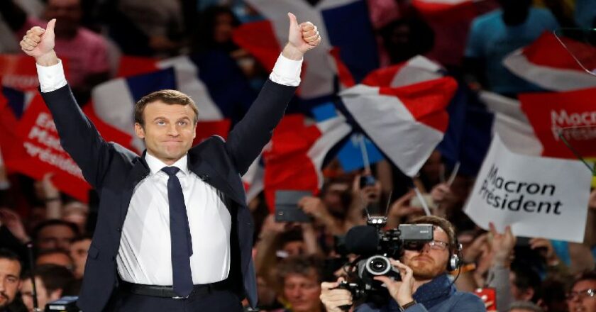 Macron es reelecto presidente de Francia, según las proyecciones
