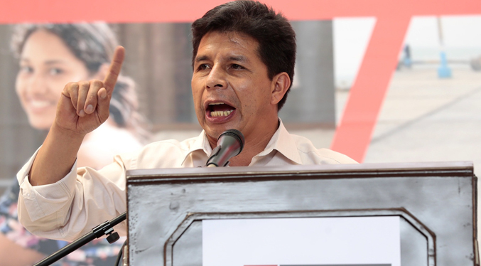 Castillo pide al congreso de Perú aprobación de la castración química a violadores de menores