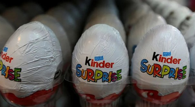 OMS confirma 151 casos de salmonelosis vinculados al consumo de huevos Kinder