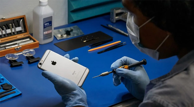 Apple arranca en EEUU el programa de autorreparación de dispositivos móviles