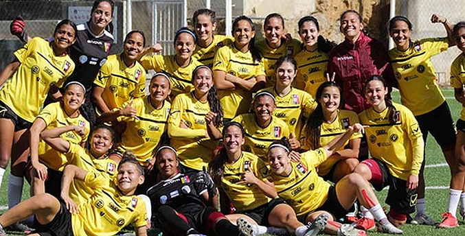 Vinotinto sub-20 femenina ya tiene a sus 22 jugadoras