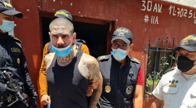 Arrestan a líder pandillero que escapó de El Salvador