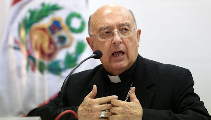 Perú «está en cuidados intensivos», afirma el cardenal peruano