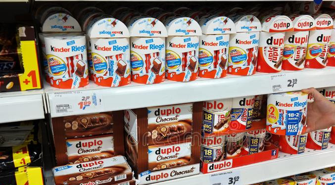 Retiran Chocolates Kinder de la venta en Europa tras decenas de casos de salmonelosis